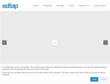 Tablet Screenshot of edtap.com